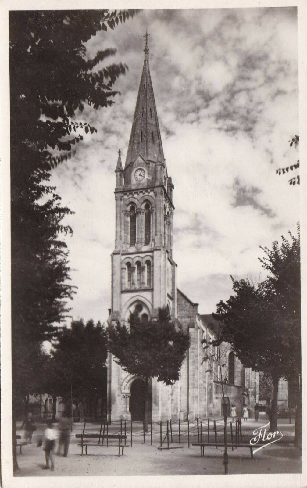 CARTE POSTALE ANCIENNE CPA / FOURAS L'EGLISE (1948)