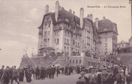 CARTE POSTALE ANCIENNE CPA / GRANVILLE LE NORMANDY HOTEL
