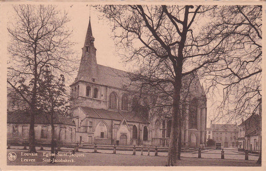 CARTE POSTALE ANCIENNE CPA / LOUVAIN EGLISE SAINT-JACQUES