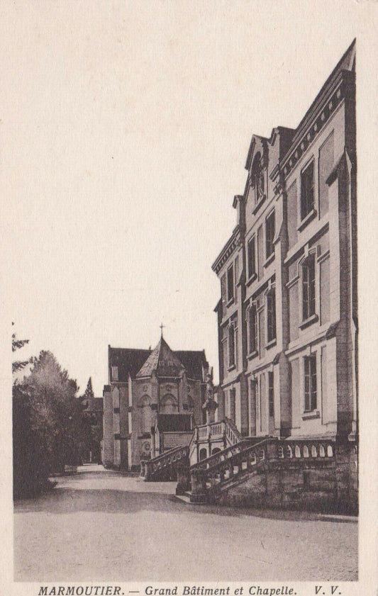 CARTE POSTALE ANCIENNE CPA / MARMOUTIER GRAND BATIMENT ET CHAPELLE