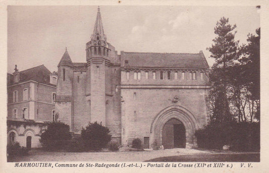 CARTE POSTALE ANCIENNE CPA / MARMOUTIER COMMUNE DE STE-RADEGONDE PORTAIL