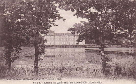 CARTE POSTALE ANCIENNE CPA / ETANG ET CHATEAU DE LORGES