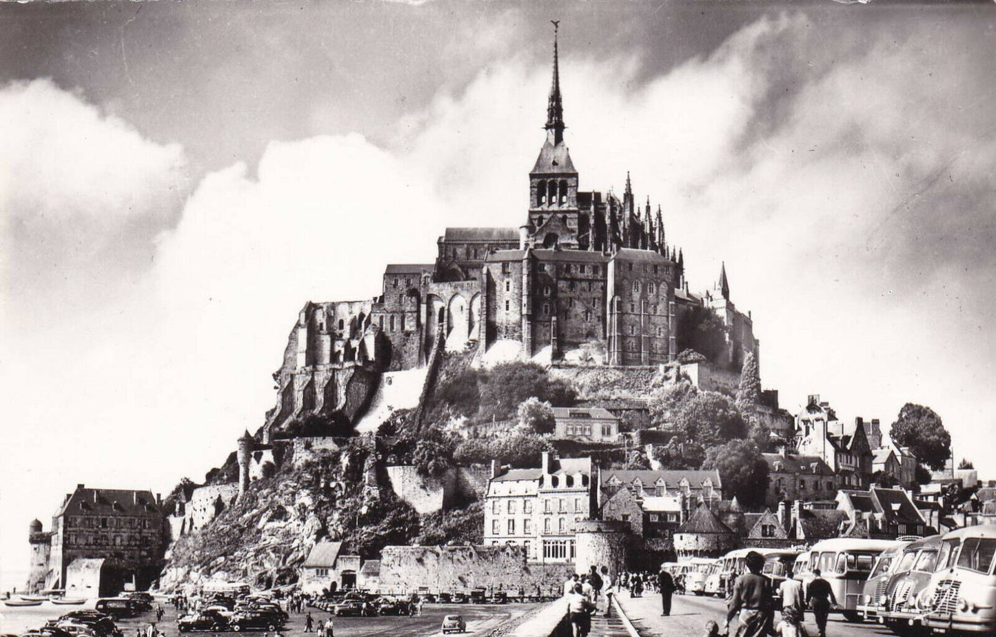 CARTE POSTALE CPSM NOIR & BLANC / LE MONT-SAINT-MICHEL (1965)
