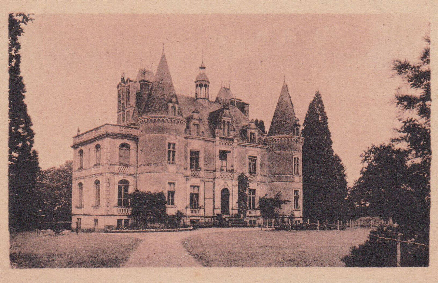 CARTE POSTALE ANCIENNE CPA / MORDELLES LE CHATEAU DE LA CHESNAYE