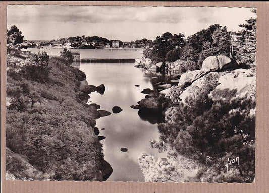 CARTE POSTALE CPSM NOIR & BLANC / PLOUMANAC'H VALLEE DES TRAOUIEROS