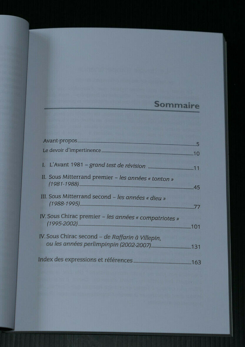 REVISEZ VOS REFERENCES POLITIQUES / MEMENTO POLITIQUE JOURNALISME / BRUNO HONGRE