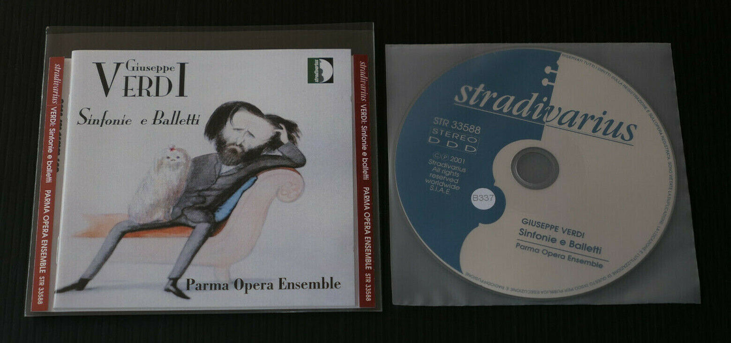 CD VERDI / SINFONIE E BALLETTI / PARMA OPERA ENSEMBLE / STRADIVARIUS 2001 ITALY