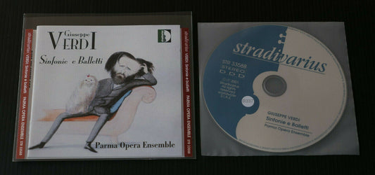 CD VERDI / SINFONIE E BALLETTI / PARMA OPERA ENSEMBLE / STRADIVARIUS 2001 ITALY