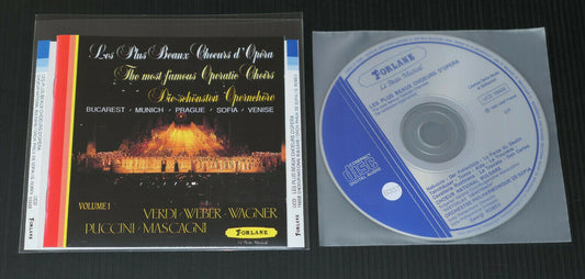 CD LES PLUS BEAUX CHOEURS D'OPERA / SOFIA PHILHARMONIC ORCHESTRA GEORGI ROBEV /