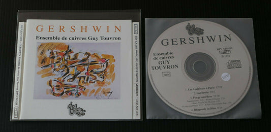 CD GERSHWIN / ENSEMBLE DE CUIVRES GUY TOUVRON / DE PLEIN VENT 1992