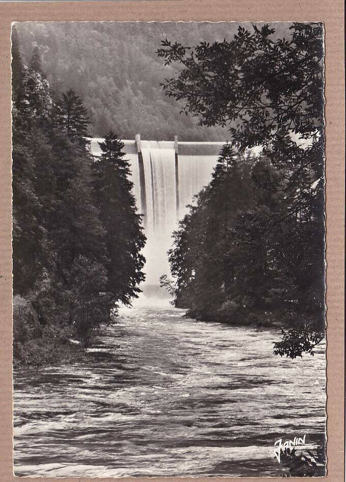 CARTE POSTALE CPSM NOIR & BLANC / LE PISSOUX BARRAGE DU CHATELOT