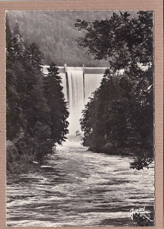 CARTE POSTALE CPSM NOIR & BLANC / LE PISSOUX BARRAGE DU CHATELOT