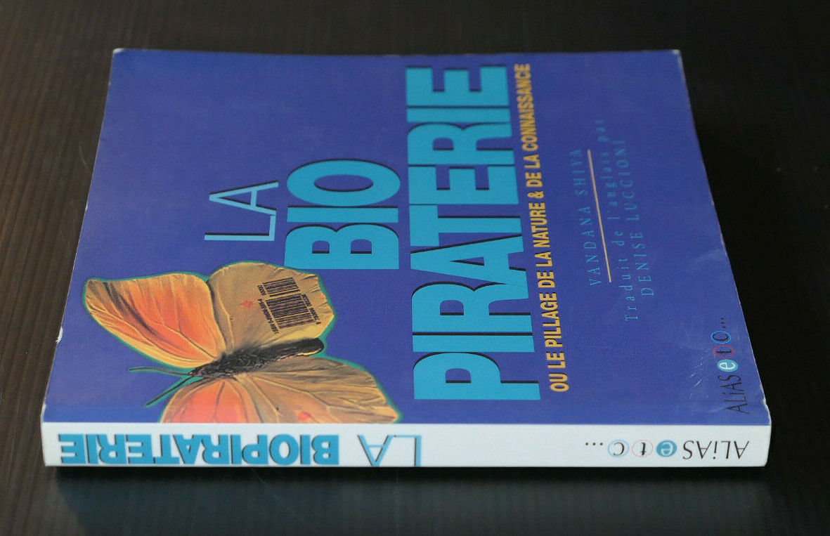 LA BIOPIRATERIE / VANDANA SHIVA / ALIAS ETC 2002 / RARE