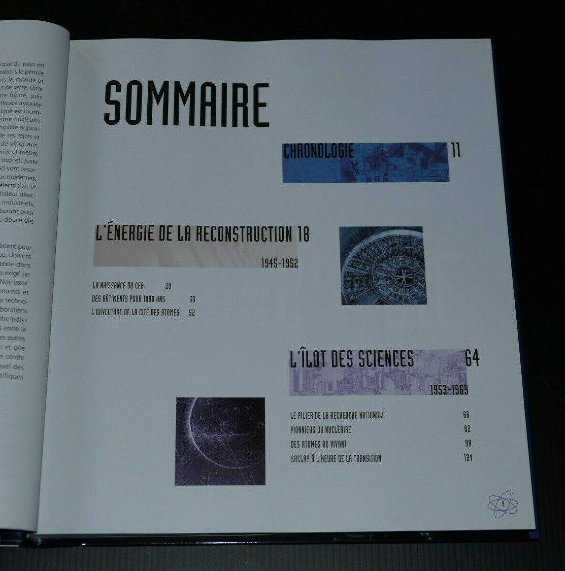 AU COEUR DE LA MATIERE / 50 ANS DE RECHERCHES AU CEA DE SACLAY / SCIENCE ENERGIE