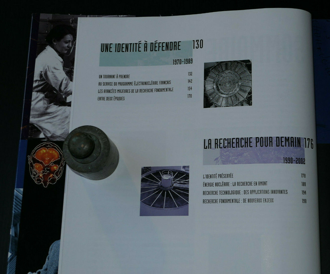 AU COEUR DE LA MATIERE / 50 ANS DE RECHERCHES AU CEA DE SACLAY / SCIENCE ENERGIE