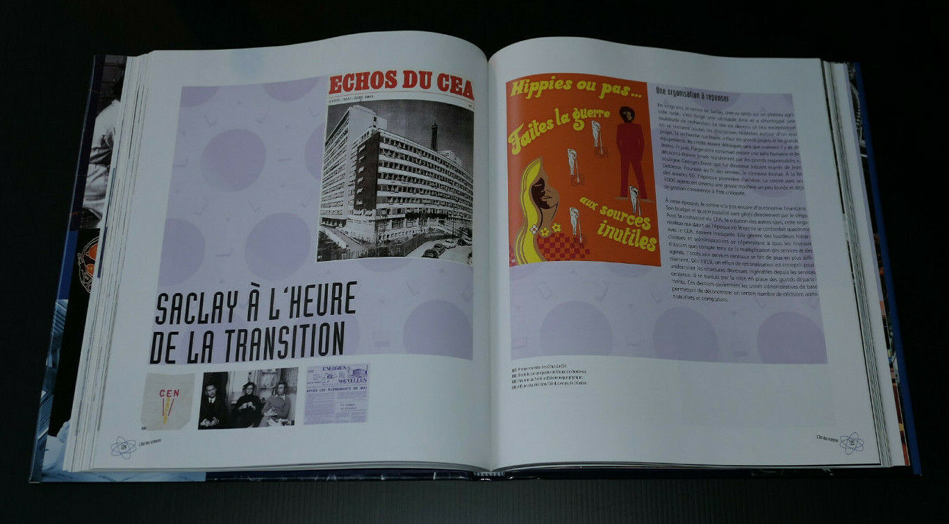 AU COEUR DE LA MATIERE / 50 ANS DE RECHERCHES AU CEA DE SACLAY / SCIENCE ENERGIE
