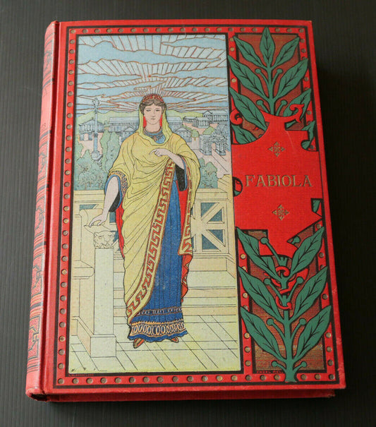 FABIOLA OU L'EGLISE DES CATACOMBES / CARDINAL WISEMAN / RELIURE ENGEL