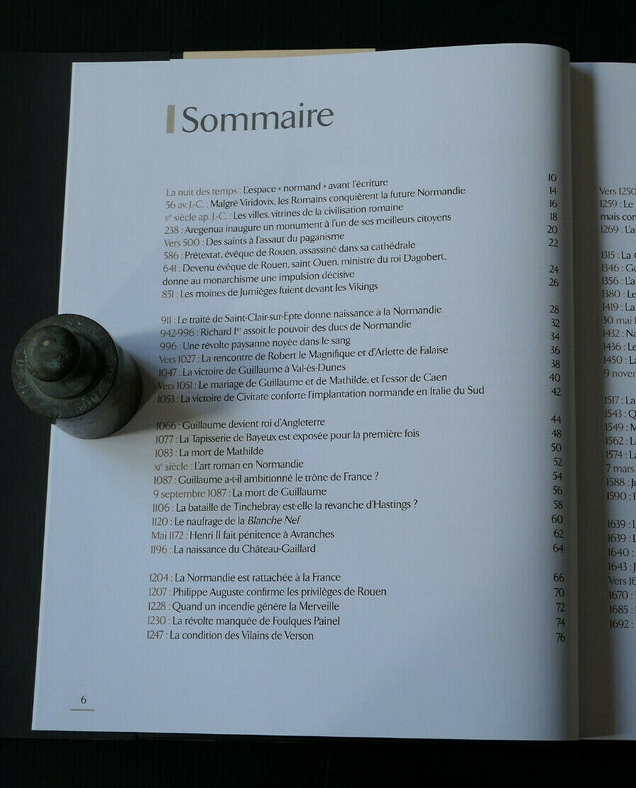 HISTOIRE DE LA NORMANDIE DES ORIGINES A NOS JOURS / OREP EDITIONS 2011