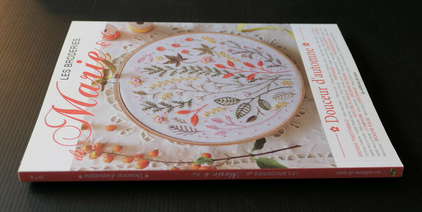 LES BRODERIES DE MARIE & CIE / DOUCEUR D'AUTOMNE / LES EDITIONS DE SAXE 2017