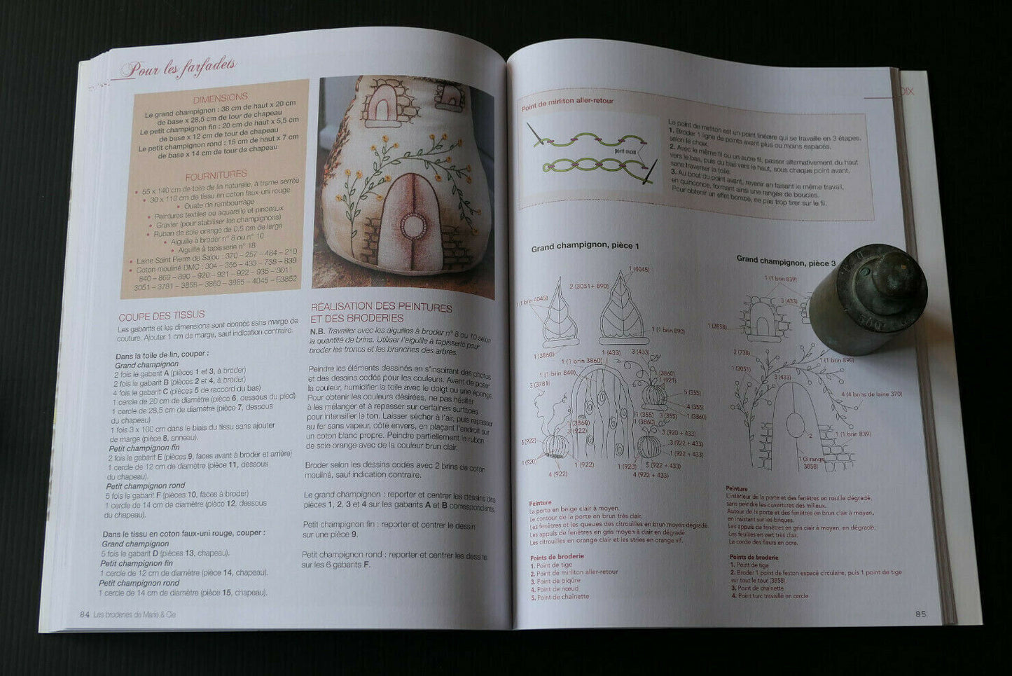 LES BRODERIES DE MARIE & CIE / DOUCEUR D'AUTOMNE / LES EDITIONS DE SAXE 2017