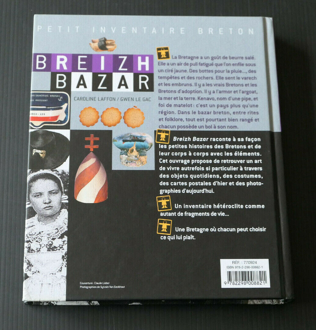 BREIZH BAZAR PETIT INVENTAIRE BRETON / BRETAGNE FOLKLORE OBJETS VIE QUOTIDIENNE
