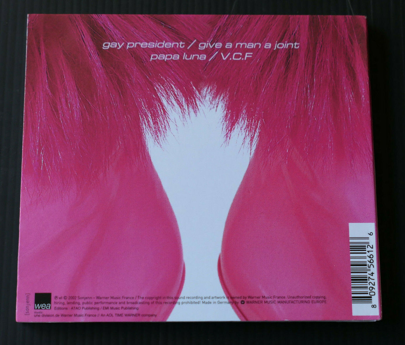 MAXI CD 4 TITRES / RIPLEY / GAY PRESIDENT / 2002