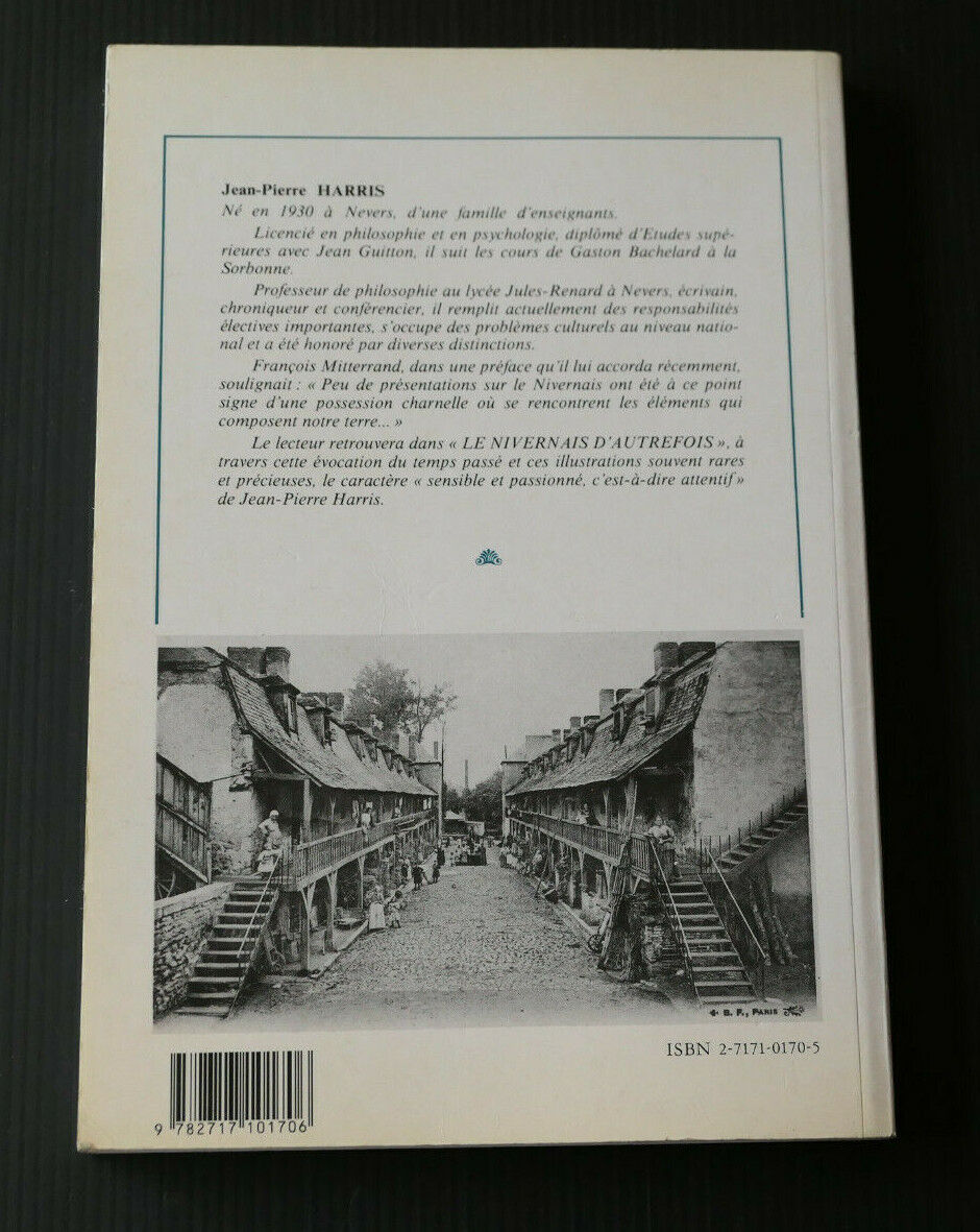 NIVERNAIS ET MORVAN D'AUTREFOIS / JEAN-PIERRE HARRIS / EDITIONS HORVATH