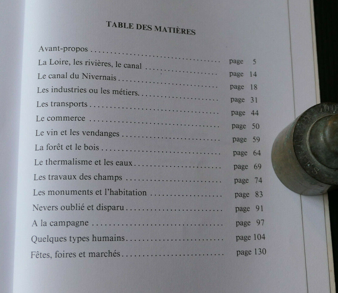NIVERNAIS ET MORVAN D'AUTREFOIS / JEAN-PIERRE HARRIS / EDITIONS HORVATH
