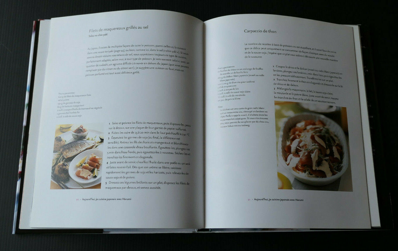 AUJOURD'HUI JE CUISINE JAPONAIS / HARUMI KURIHARA / OCTOPUS 2005 / RECETTES