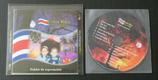 CD COSTA RICA PURA VIDA / FOLCLOR DE EXPORTACION / 2006