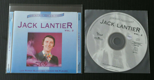 CD JACK LANTIER VOL. 2 / COMPILATION 14 TITRES / VOGUE 1995