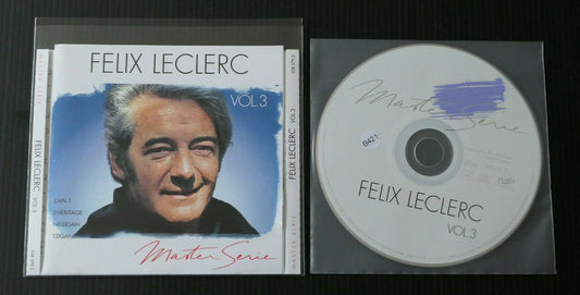 CD FELIX LECLERC VOL. 3 / COMPILATION 21 TITRES / MASTER SERIE 1993