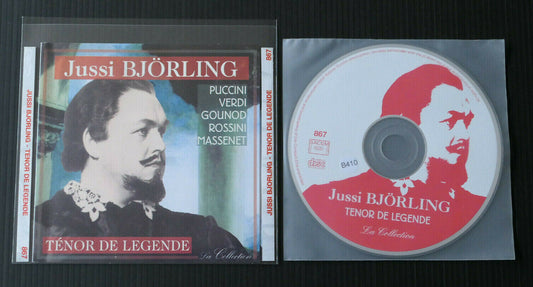 CD JUSSI BJORLING / TENOR DE LEGENDE / COMPILATION 18 TITRES / 2003