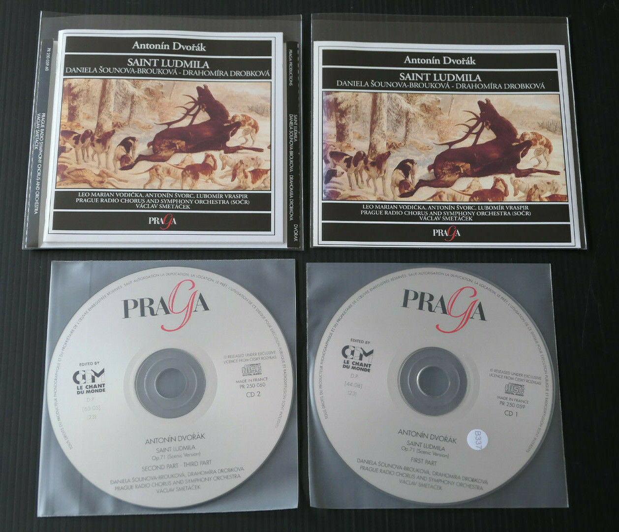 2CD ANTONIN DVORAK / SAINT LUDMILA / PRAGA 1994