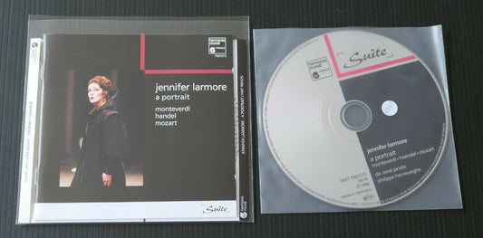 CD JENNIFER LARMORE A PORTRAIT / MONTEVERDI HANDEL MOZART / HARMONIA MUNDI 1996