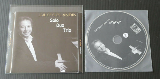 CD GILLES BLANDIN / SOLO DUO TRIO
