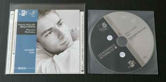 CD SCHUBERT / HANNO MULLER-BRACHMANN / MALCOLM MARTINEAU / HARMONIA MUNDI 1998