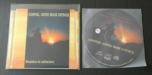 CD GOSPOD ODPRI MOJE USTNICE / HVALNICE IN VECERNICE