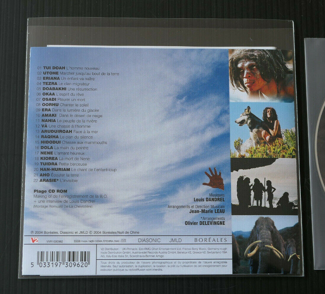 CD BANDE ORIGINALE DU FILM HOMO SAPIENS / 2004