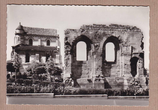 CARTE POSTALE CPSM NOIR & BLANC / SOISSONS AISNE VESTIGES DE L'ANCIENNE ABBAYE
