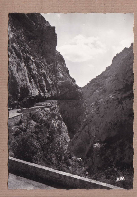 CPSM BLACK &amp; WHITE POSTCARD / GALAMUS GORGES 