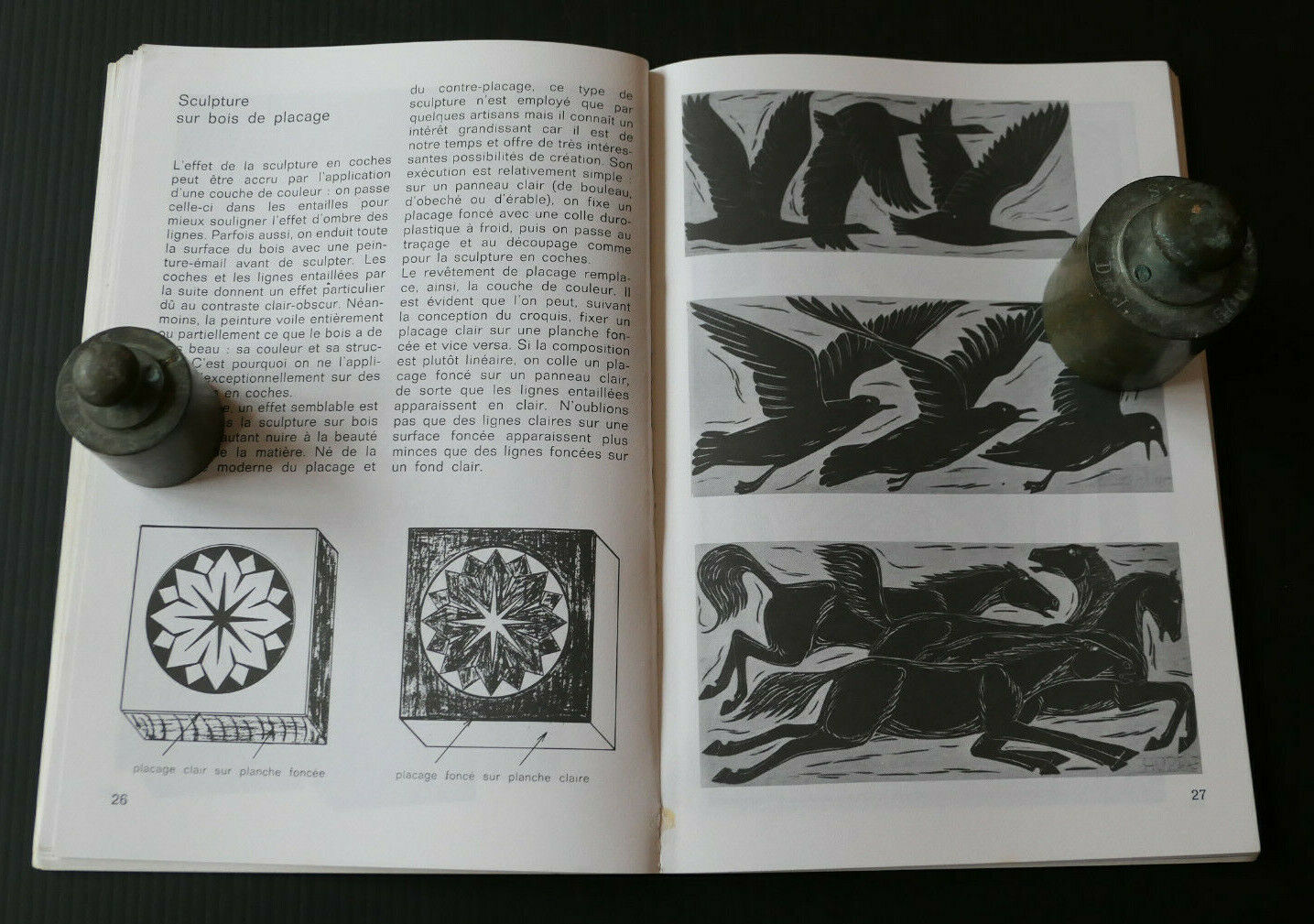 SCULPTURE SUR BOIS / HEINRICH HOPPE / DESSAIN ET TOLRA / 1978