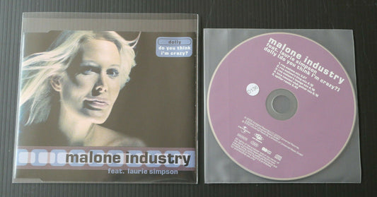 MAXI CD 5 TITRES MALONE INDUSTRY FEAT. LAURIE SIMPSON / DOLLY 2000 PROMO