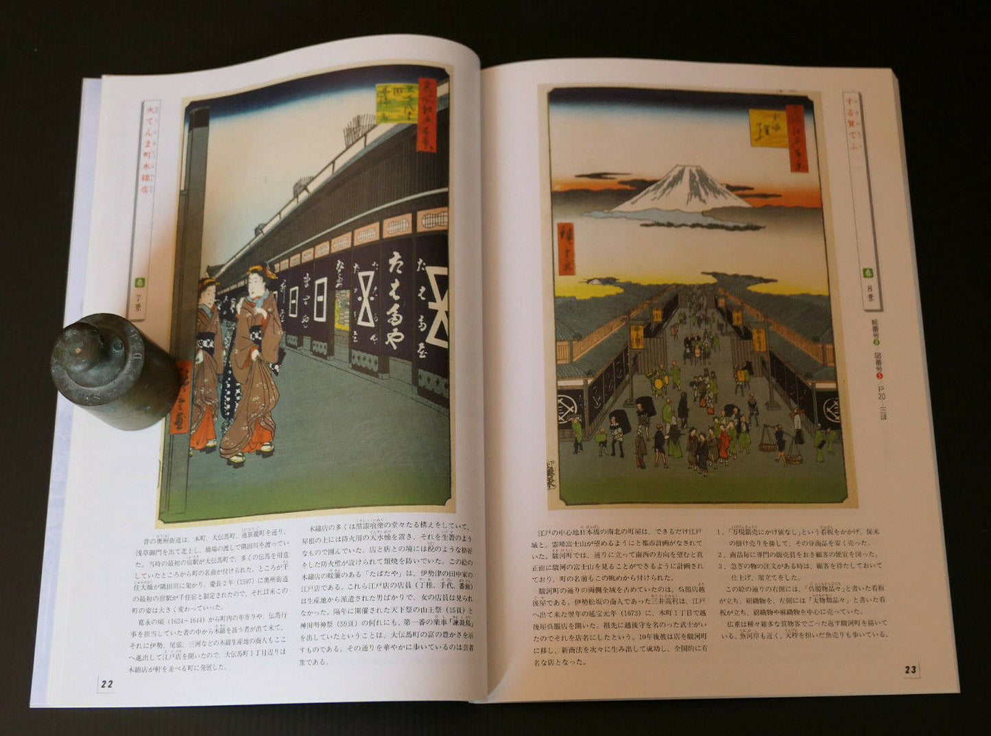 HIROSHIGE CENT VUES CELEBRES D'EDO / EXPOSITION MCJP 2005 / ART JAPON EDO TOKYO