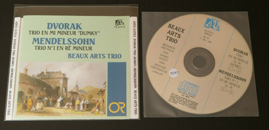 CD DVORAK / MENDELSSOHN / BEAUX ARTS TRIO / ADES 1988