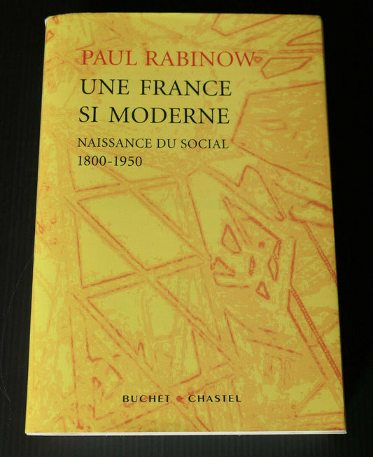 UNE FRANCE SI MODERNE / NAISSANCE DU SOCIAL 1800-1950 / PAUL RABINOW / 2006