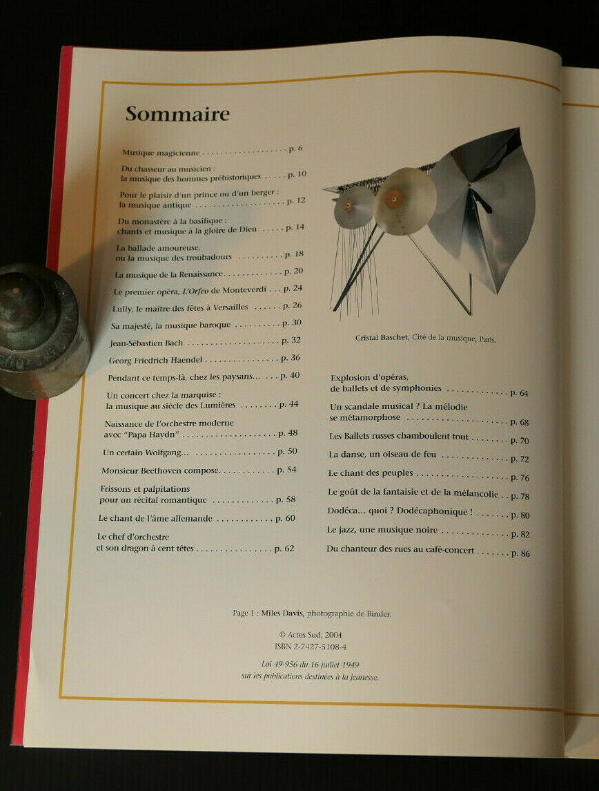 LA PARADE DES MUSICIENS / BEATRICE FONTANEL / HISTOIRE MUSIQUE INSTRUMENTS 2004
