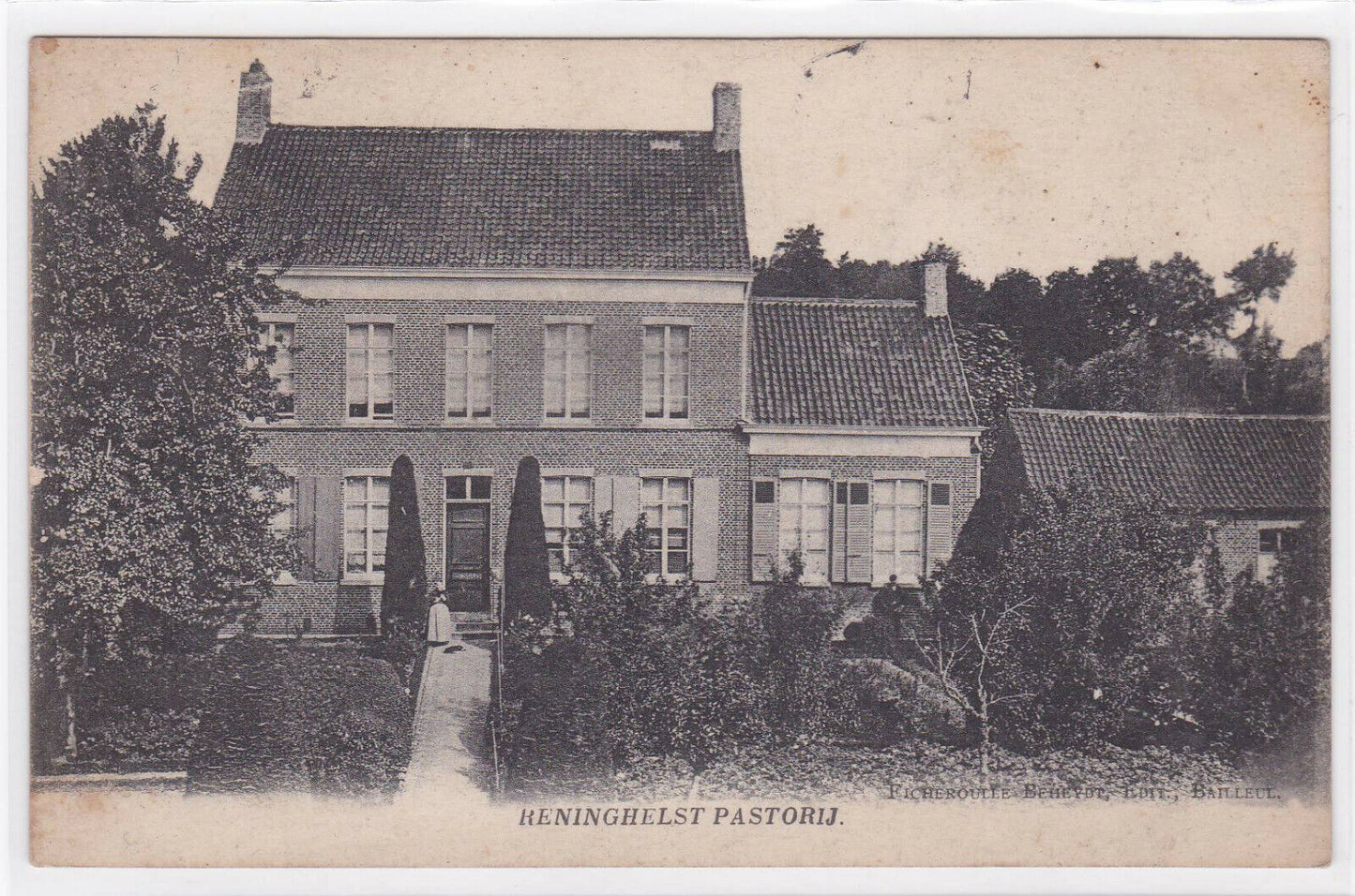 OLD POSTCARD CPA RENINGHELST PASTORIJ 