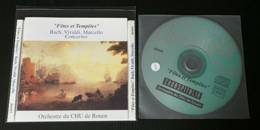 CD ORCHESTRE DU CHU DE ROUEN / BACH VIVALDI MARCELLO CONCERTOS