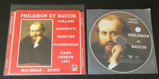 CD PHILEMON ET BAUCIS / GOUNOD / KARR GENEVE 1951 ORCHESTRE SUISSE ROMANDE